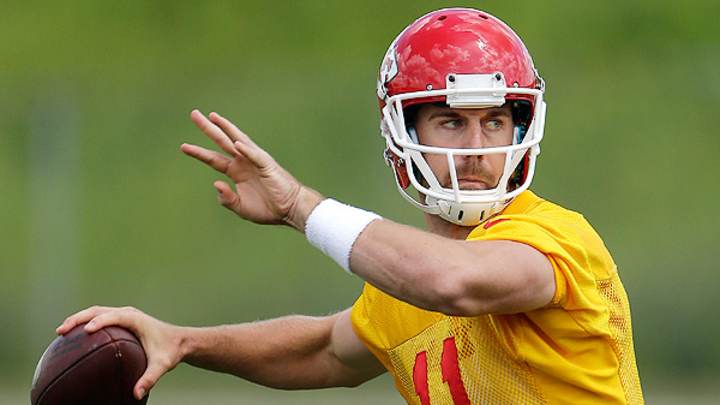 Alex Smith says his agent has contacted Kansas City Chiefs about contract extension Alex Smith says his agent has contacted Kansas City Chiefs about contract extension