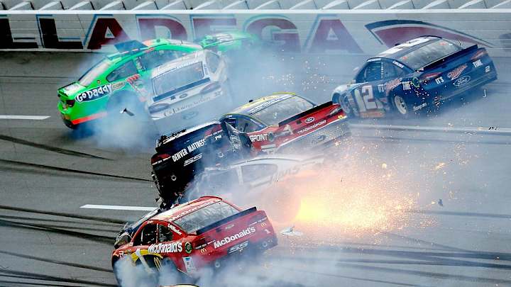 Talladega "Big One" wrecks through the years
