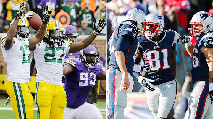 Packers, Patriots win to set up Super Bowl-caliber clash; Week 12 Snaps