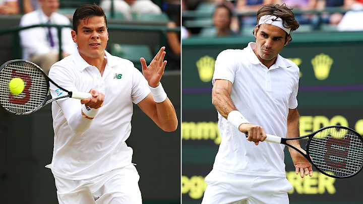Wimbledon men's semifinals preview: Roger Federer vs. Milos Raonic