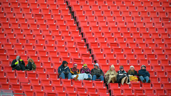 The Redskins give away fancy seats at every game