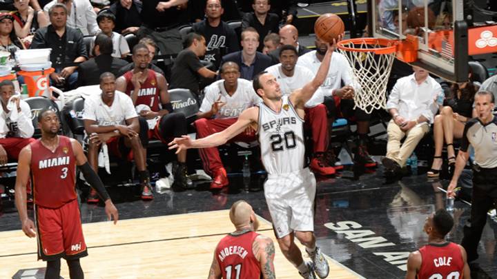 Vintage Manu Ginobili aids Spurs win over Heat in Game 1 Vintage Manu Ginobili aids Spurs win over Heat in Game 1