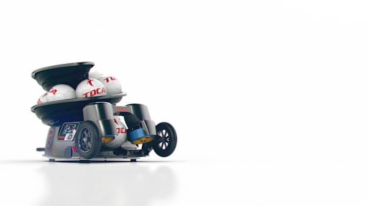 High-Tech Touches: Toca Soccer Training Machine High-Tech Touches: Toca Soccer Training Machine