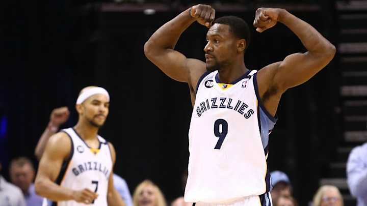 Grizzlies' Tony Allen has a wonderful turnover dance