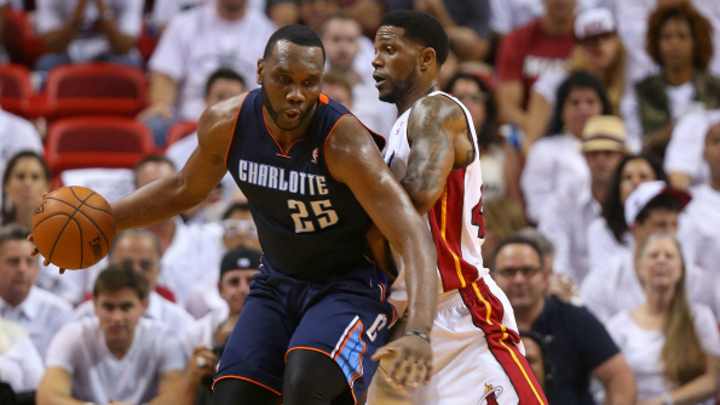 Bobcats medical staff says Al Jefferson can play on injured foot, status for Game 2 still unknown Bobcats medical staff says Al Jefferson can play on injured foot, status for Game 2 still unknown