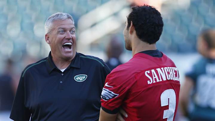 Rex Ryan 'proud' of Mark Sanchez's performance vs. Panthers