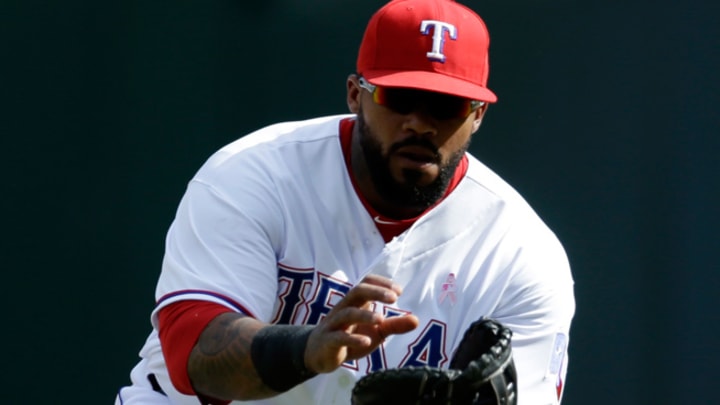 Prince Fielder (neck) remains out of lineup for Rangers