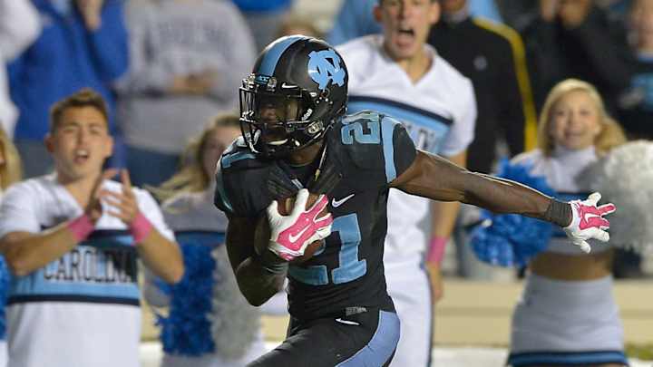 North Carolina running back Romar Morris charged with DWI