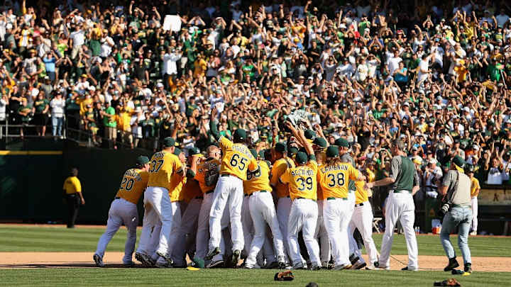 Young A's fan asks for birthday win to 'stick it' to Angels fans Young A's fan asks for birthday win to 'stick it' to Angels fans