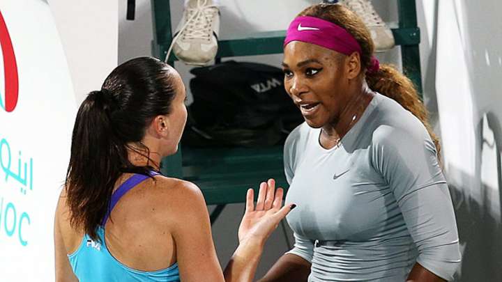 Serena Williams, Jelena Jankovic exchange words -- again -- in Dubai