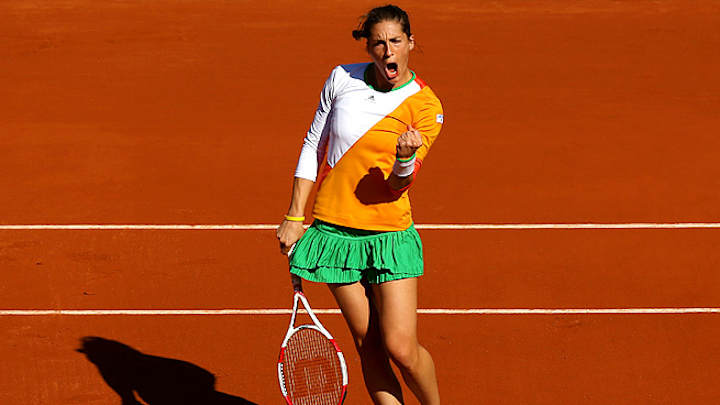 Petkovic, Halep advance to first-ever Slam semifinals at French Open Petkovic, Halep advance to first-ever Slam semifinals at French Open