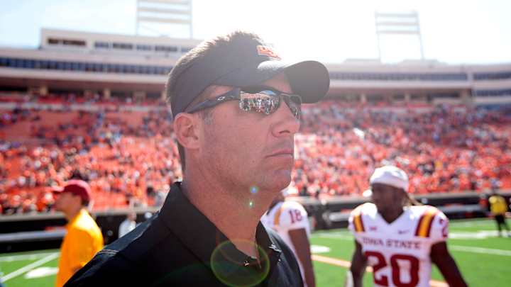Watch: Mike Gundy dances after Oklahoma State defeats Oklahoma