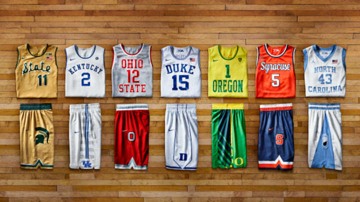 Nike Unveils New College Basketball Throwback Uniforms Nike Unveils New College Basketball Throwback Uniforms