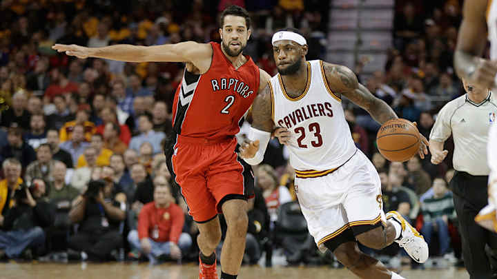 Watch: LeBron James throws down reverse dunk against Raptors