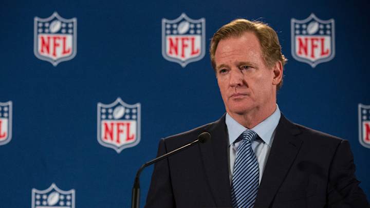 Nobody ate pizza because Roger Goodell wasn't eating pizza Nobody ate pizza because Roger Goodell wasn't eating pizza