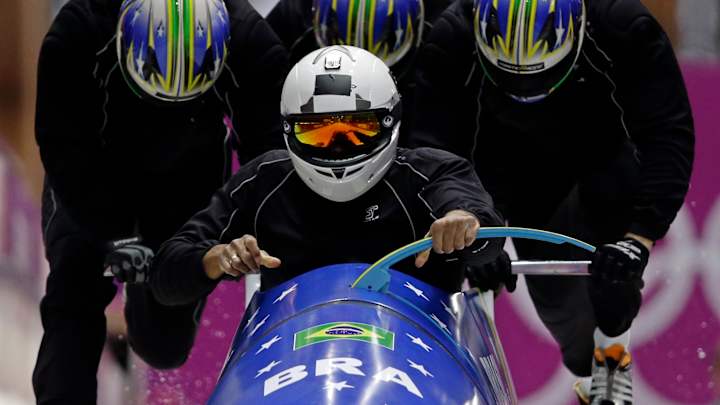 SOCHI SCENE: Helmet brigade
