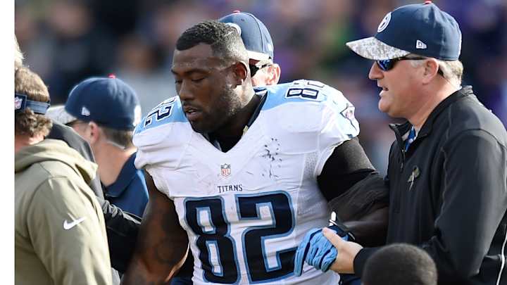 Ravens' John Harbaugh defends hit on Titans tight end Delanie Walker