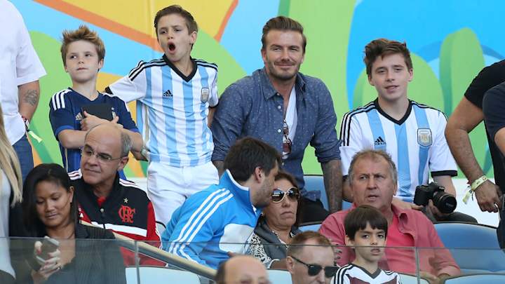 David Beckham, son involved in car accident