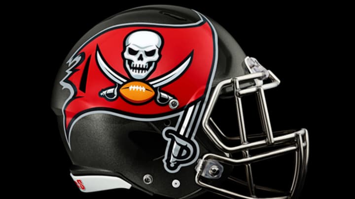 Buccaneers unveil new helmet with 'enhanced logo'