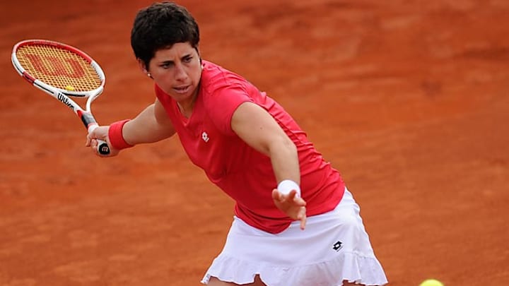 Carla Suarez gives Spain lead vs. Czechs in Fed Cup