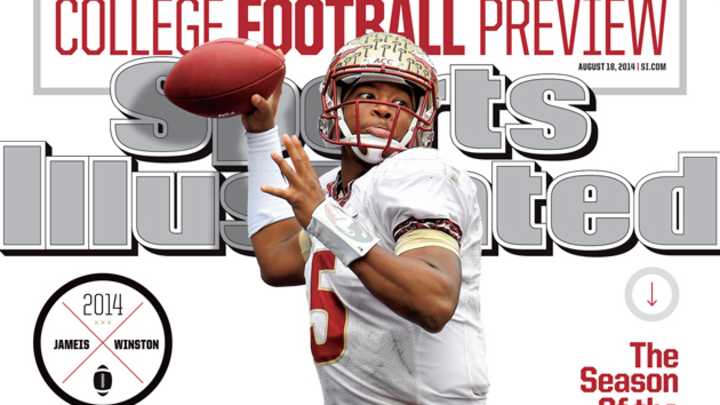 Florida State QB Jameis Winston on this week’s Sports Illustrated cover