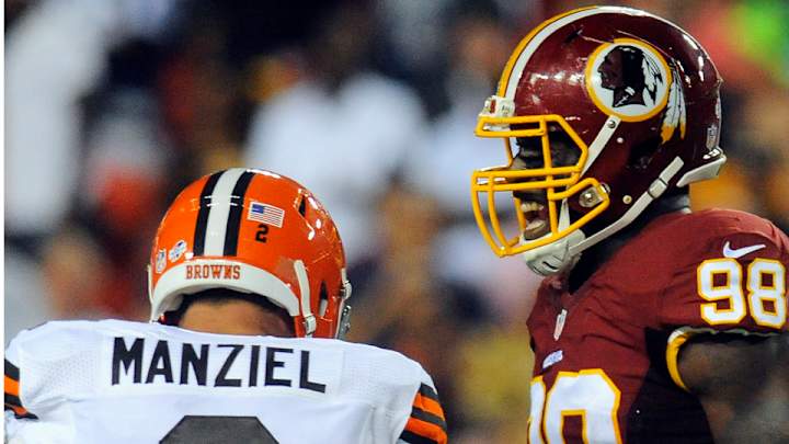 Redskins LB Brian Orakpo: Johnny Manziel's middle finger 'hilarious'
