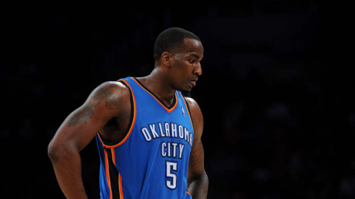 Report: Thunder's Kendrick Perkins to miss six weeks with groin strain Report: Thunder's Kendrick Perkins to miss six weeks with groin strain