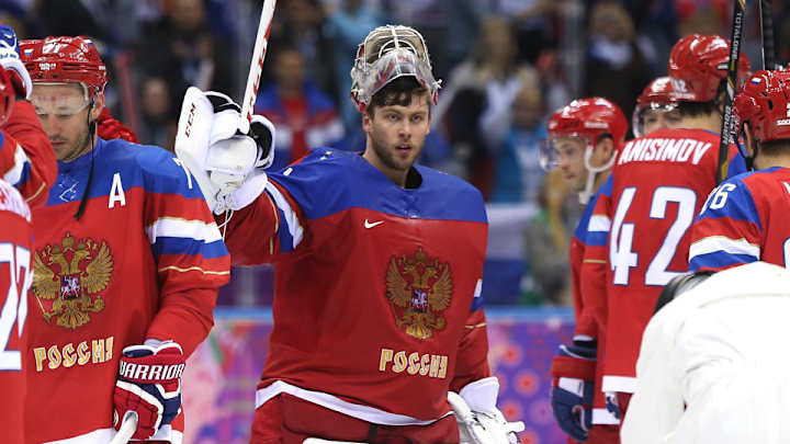 Russia to put goalie Semyon Varlamov back in net