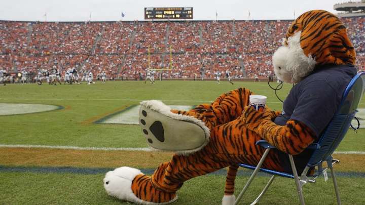 Fan cannot contain her love of Auburn in post-surgery haze