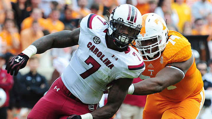 Jadeveon Clowney says he wants to be the No. 1 pick in the 2014 NFL draft Jadeveon Clowney says he wants to be the No. 1 pick in the 2014 NFL draft