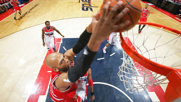 Bulls' Taj Gibson denies report that he was told he'll start next season