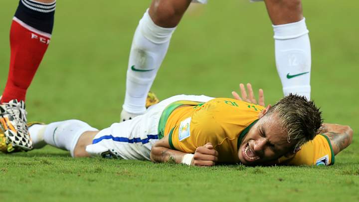 Neymar says injured back is almost 100 percent