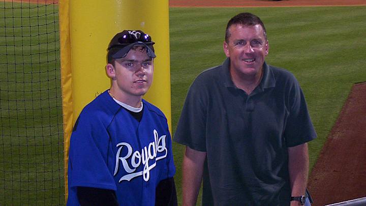 A son carries on his love of the Royals even after his father's death