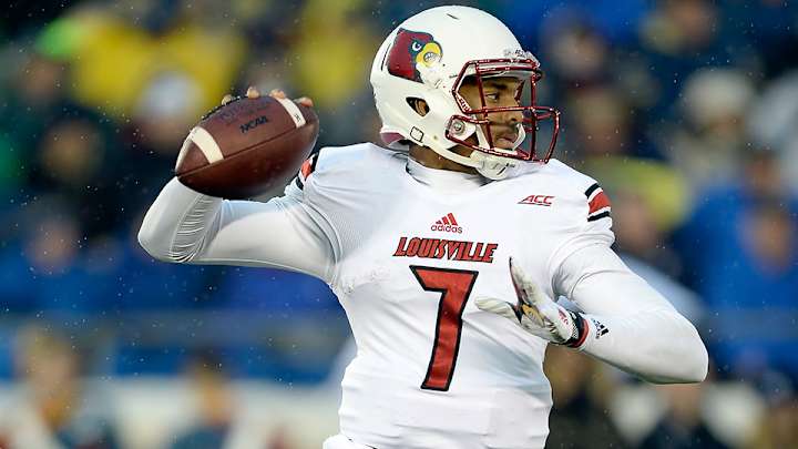 Louisville QB Reggie Bonnafon suffers apparent injury against Kentucky