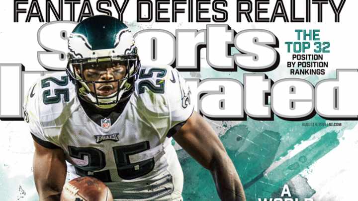 Eagles running back LeSean McCoy on this week's  Sports Illustrated cover