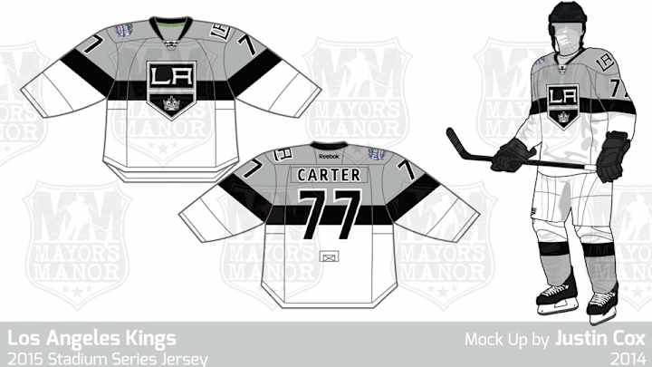 Is this what the L.A. Kings will wear for this season's Stadium Series? Is this what the L.A. Kings will wear for this season's Stadium Series?