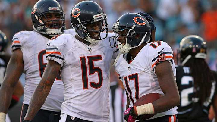 Bears receivers Alshon Jeffery and Brandon Marshall questionable