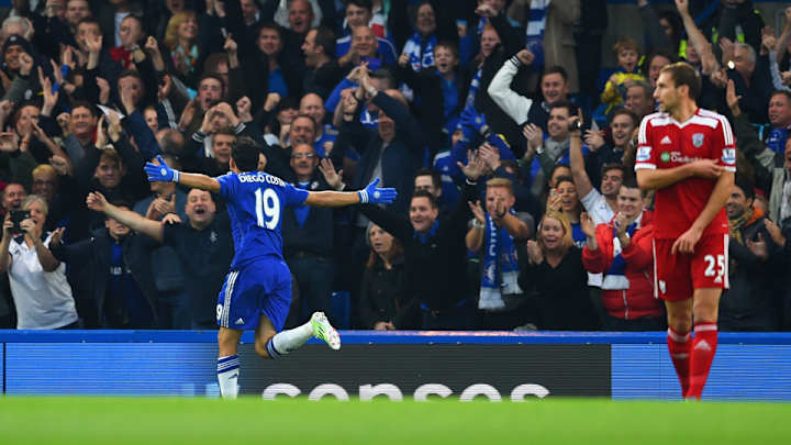 Costa scores again, Chelsea rolls through 10-man West Brom