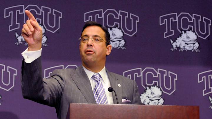 TCU AD defends Horned Frogs' climb in Playoff rankings TCU AD defends Horned Frogs' climb in Playoff rankings