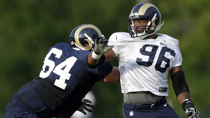 St. Louis Rams release depth chart: Michael Sam third string at DE St. Louis Rams release depth chart: Michael Sam third string at DE