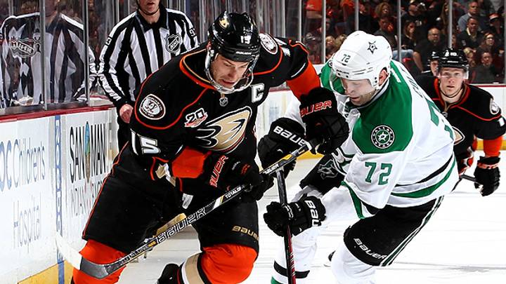 Getzlaf leads Anaheim to 3-2 victory over Stars; Ducks take 2-0 series lead Getzlaf leads Anaheim to 3-2 victory over Stars; Ducks take 2-0 series lead