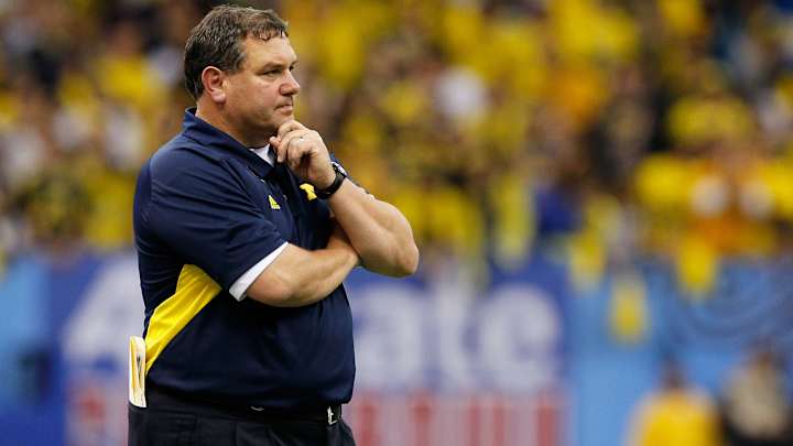 Michigan's Brady Hoke says he isn't concerned about his job status