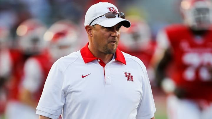 Houston walks on SMU jerseys ahead of Thursday game