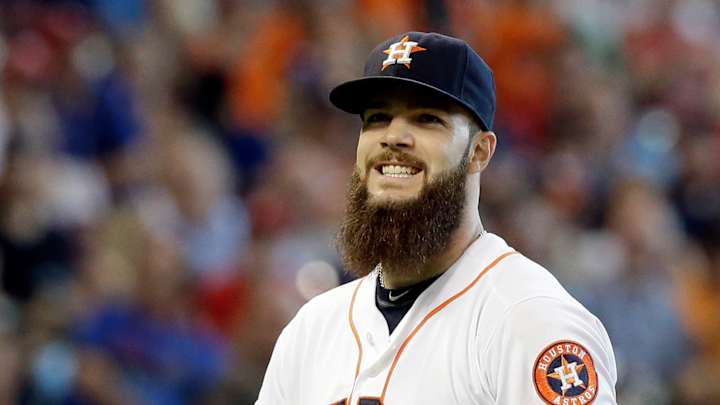 Keuchel strikes out career-high 13, Astros blank Rangers