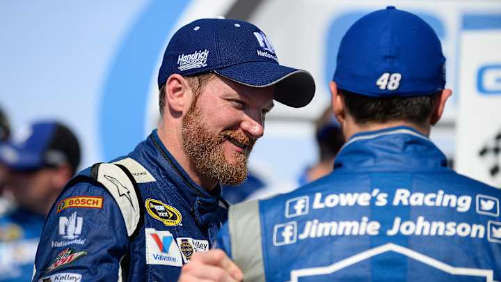 Johnson denies he allowed Earnhardt to win Talladega