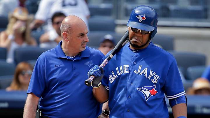 Encarnacion out of Blue Jays' lineup with sore finger Encarnacion out of Blue Jays' lineup with sore finger