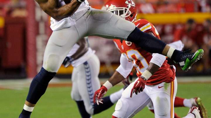 B.J. Daniels trying to earn spot at receiver for Seahawks