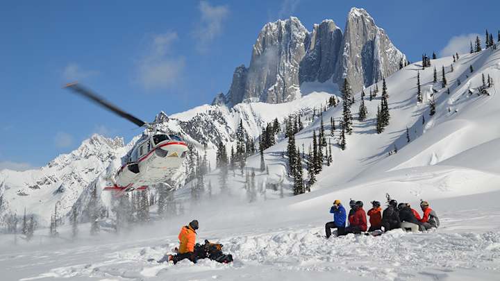 Find every mountain microclimate with heli-skiing