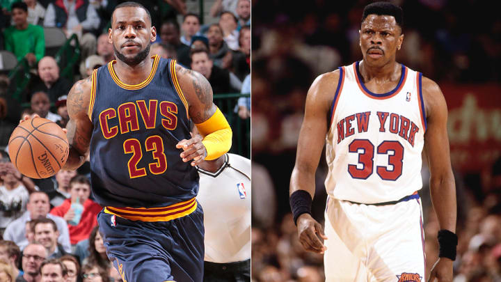 LeBron James passes Patrick Ewing for 20th on NBA's all-time scoring list LeBron James passes Patrick Ewing for 20th on NBA's all-time scoring list