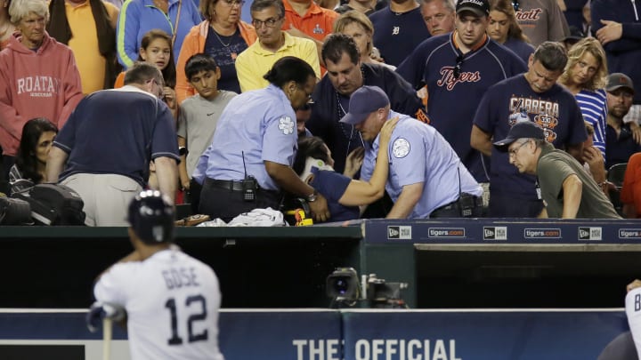 Tigers say injured fan released from hospital